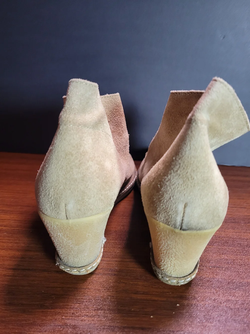J Crew Women’s Desert Wedge Ankle Boot - Beige